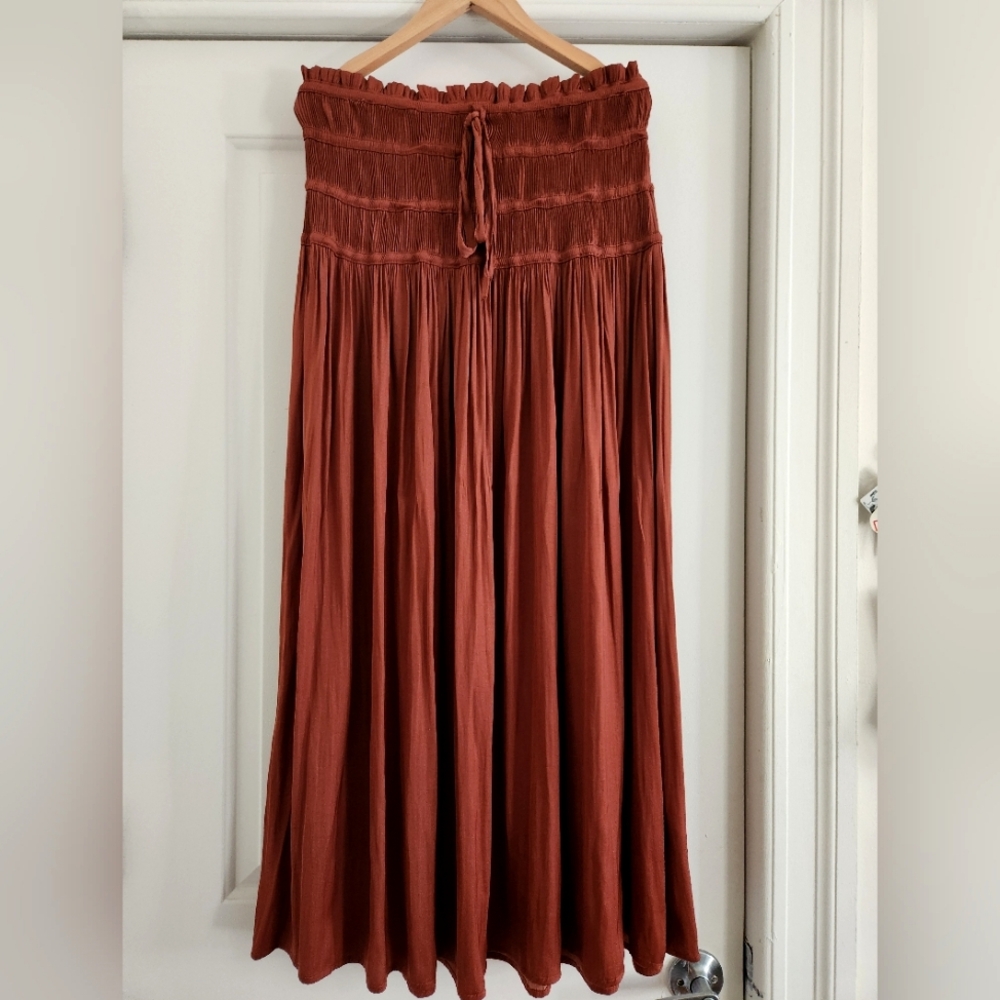 Anthropologie maxi skirt